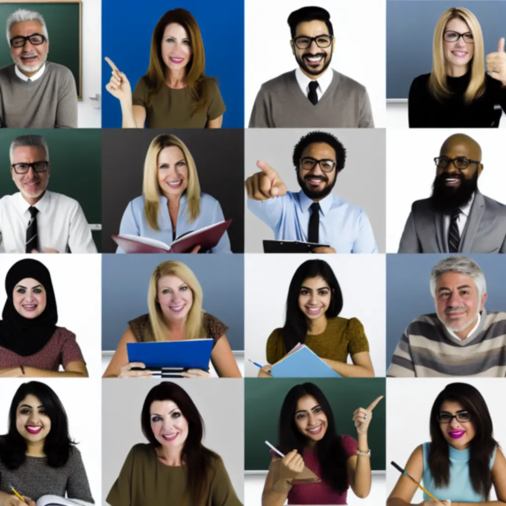 Docenten die leerlingen begeleiden tijdens een creatief project