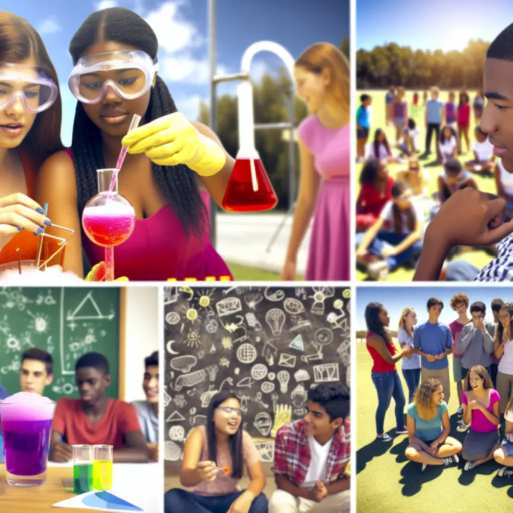 Dagelijkse schoolactiviteiten, spelen en leren